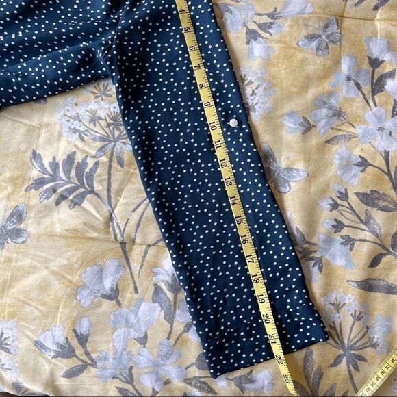 Collective Concepts Blue Polka Dot Blouse‎ - Picture 10 of 11